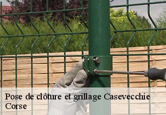 Pose de clôture et grillage  casevecchie-20270 Corse