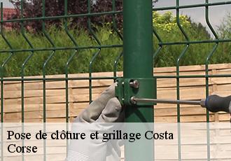 Pose de clôture et grillage  costa-20226 Corse