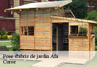 Pose d'abris de jardin  afa-20167 Corse