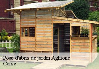 Pose d'abris de jardin  aghione-20270 Corse