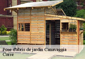 Pose d'abris de jardin  canavaggia-20235 Corse