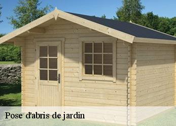 Pose d'abris de jardin